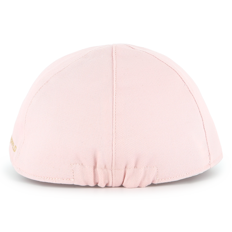 Gorra reversible de algod&oacute;n KARL LAGERFELD KIDS 
                        NI&Ntilde;A