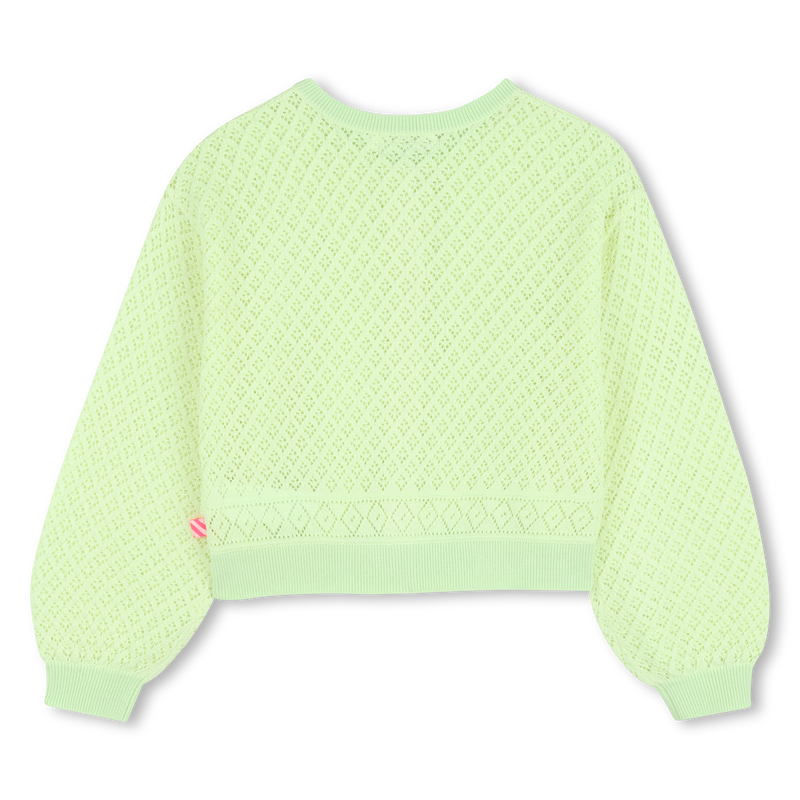 C&Aacute;RDIGAN DE PUNTO CALADO BILLIEBLUSH 
                        NI&Ntilde;A