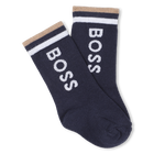 Pack de 2 pares de calcetines BOSS 
                    NI&Ntilde;O
