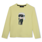 Camiseta de manga larga KARL LAGERFELD KIDS 
                    NI&Ntilde;O