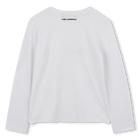Camiseta de manga larga KARL LAGERFELD KIDS 
                    NI&Ntilde;A