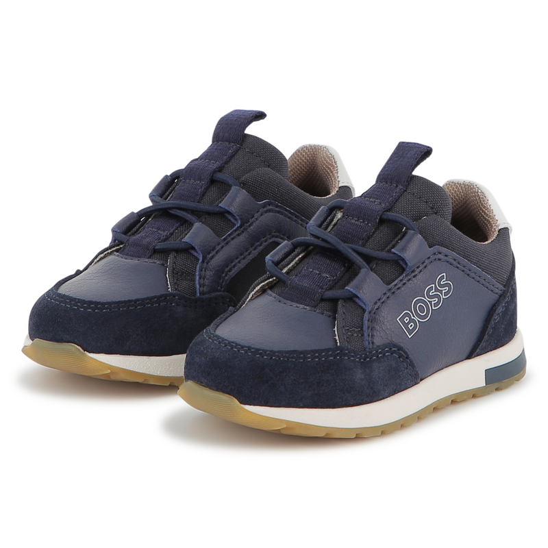 Zapatillas de deporte en materiales mixtos BOSS 
                        NIÑO