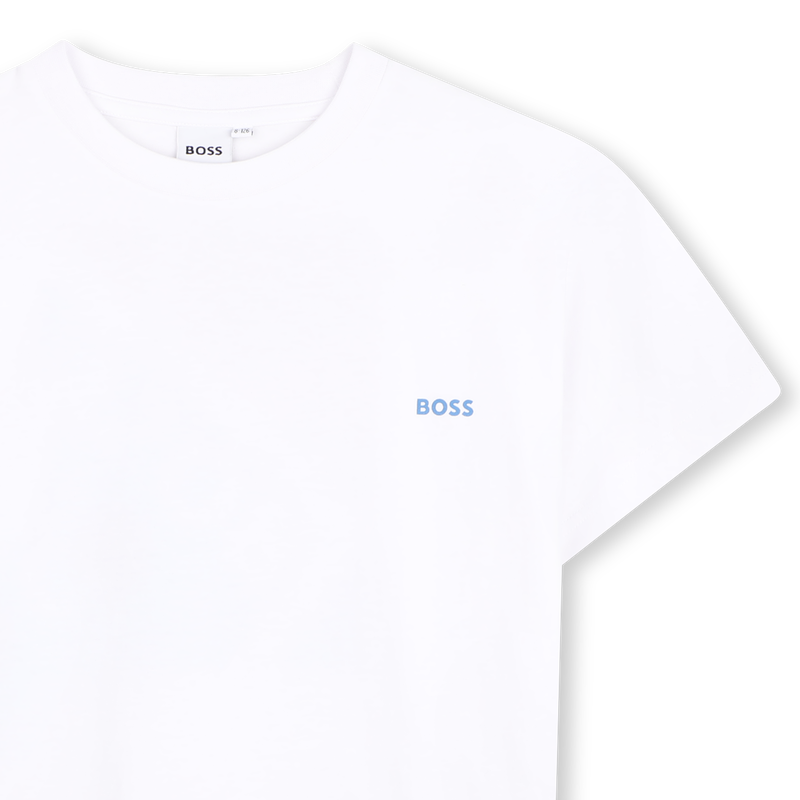 CAMISETA DE MANGA CORTA BOSS 
                        NI&Ntilde;O