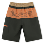 Bermudas con cintura el&aacute;stica TIMBERLAND 
                    NI&Ntilde;O