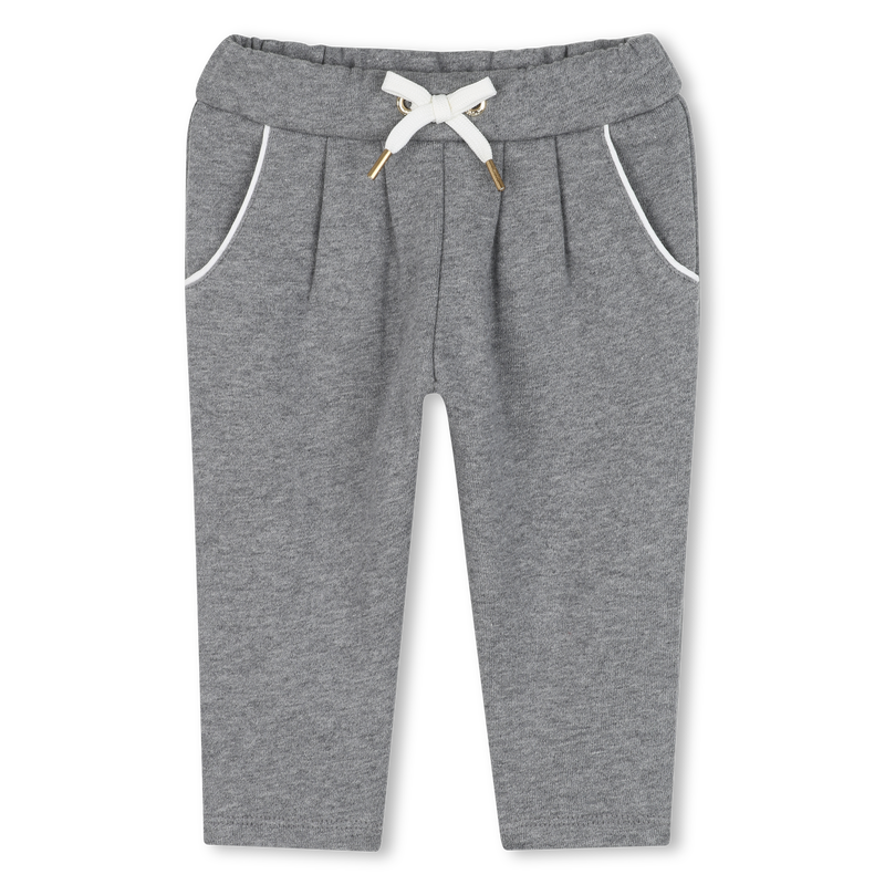 Pantal&oacute;n de felpa de algod&oacute;n cepillado CHLOE 
                        NI&Ntilde;A