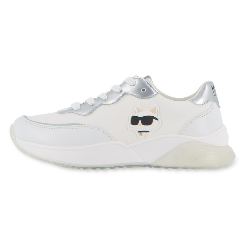 Zapatillas con cordones KARL LARGERFELD KIDS 
                        NIÑA