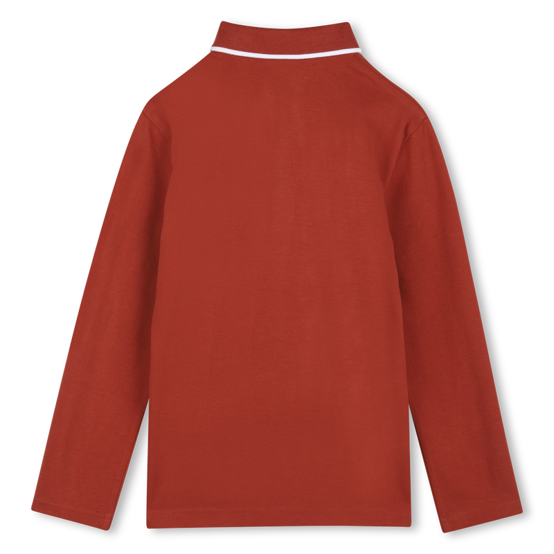 Polo de manga larga BOSS 
                        NI&Ntilde;O