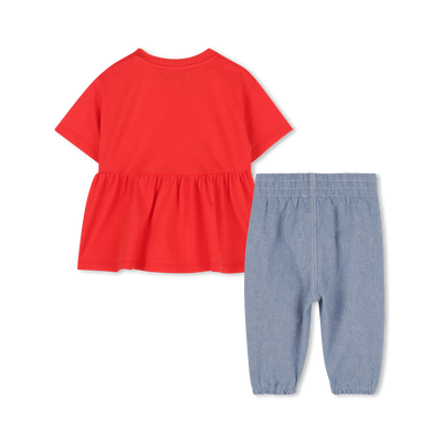 Conjunto pantalón y blusa KENZO KIDS NIÑA