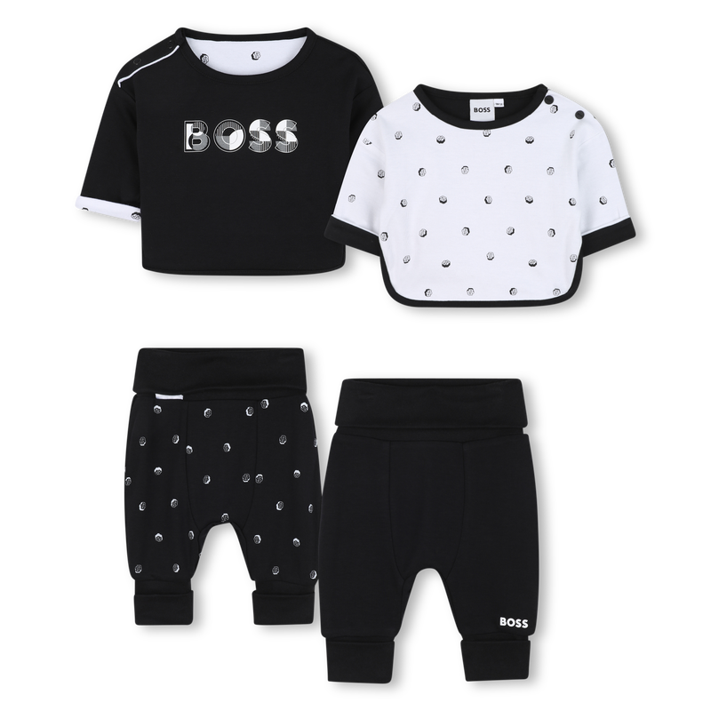 Conjunto de sudadera y pantal&oacute;n BOSS 
                        NI&Ntilde;O