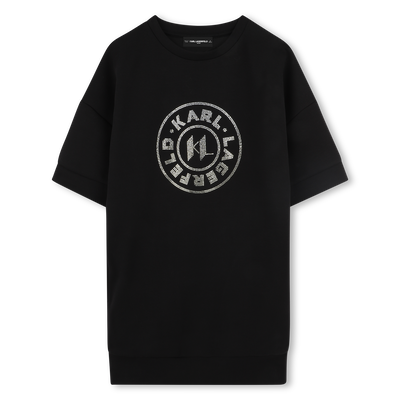 Vestido de manga corta KARL LAGERFELD KIDS NI&Ntilde;A