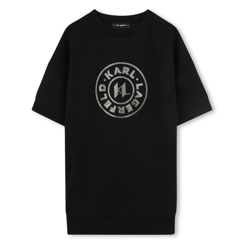 Vestido de manga corta KARL LAGERFELD KIDS 
                        NI&Ntilde;A