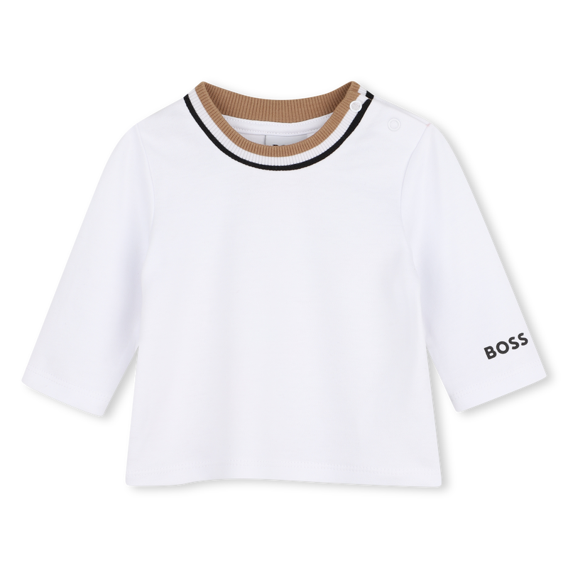 Conjunto de mono y camiseta BOSS 
                        NI&Ntilde;O