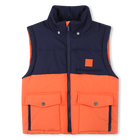 Plum&iacute;fero con mangas y capuchas desmontables TIMBERLAND 
                    NI&Ntilde;O