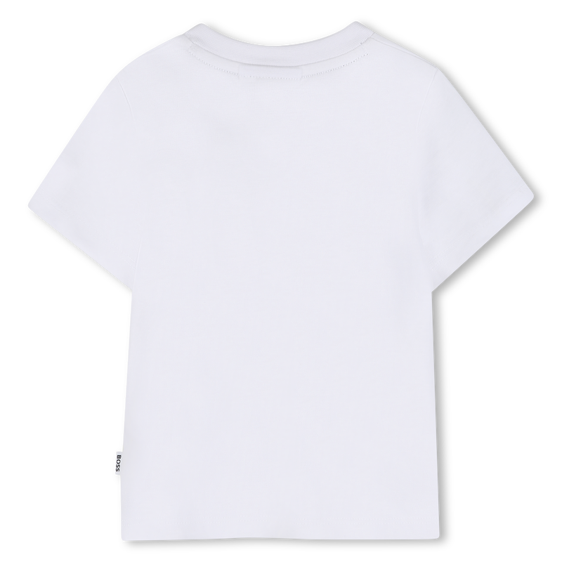 CAMISETA DE MANGA CORTA BOSS 
                        NI&Ntilde;O