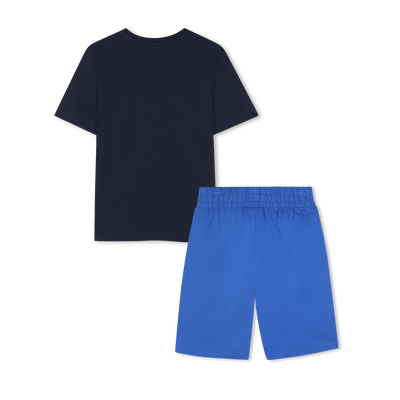 CONJUNTO CAMISETA + BERMUDAS BOSS NI&Ntilde;O