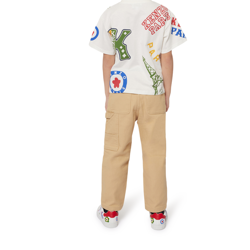 Pantal&oacute;n con bolsillos KENZO KIDS 
                        NI&Ntilde;O