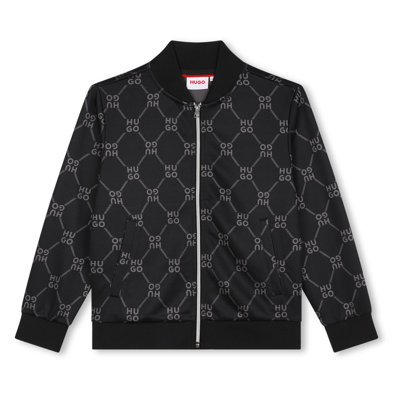 Chaqueta de ch&aacute;ndal de mulet&oacute;n HUGO 
                        NI&Ntilde;O