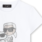 Camiseta de manga corta KARL LAGERFELD KIDS 
                    NI&Ntilde;A