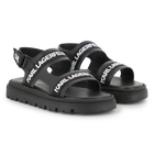 Sandalias de tiras KARL LAGERFELD KIDS 
                    NI&Ntilde;O
