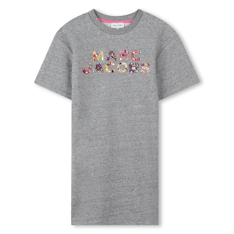 Vestido de felpa de algod&oacute;n MARC JACOBS 
                        NI&Ntilde;A