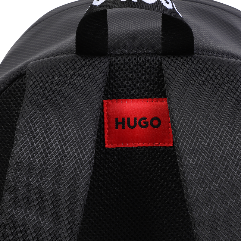 Mochila con logo HUGO 
                        NI&Ntilde;O