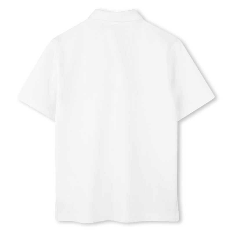 Polo liso con logo en el pecho TIMBERLAND 
                        NI&Ntilde;O