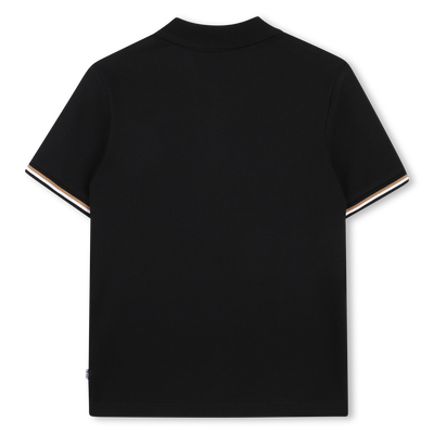 POLO DE MANGA CORTA BOSS NI&Ntilde;O