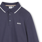 Polo de manga larga BOSS 
                    NI&Ntilde;O