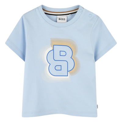 Camiseta de manga corta BOSS NI&Ntilde;O