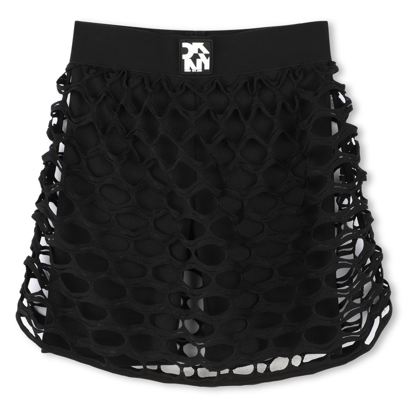 Falda pantal&oacute;n bimaterial DKNY 
                        NI&Ntilde;A