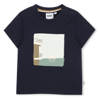 Camiseta de manga corta, MARINO, hi-res
