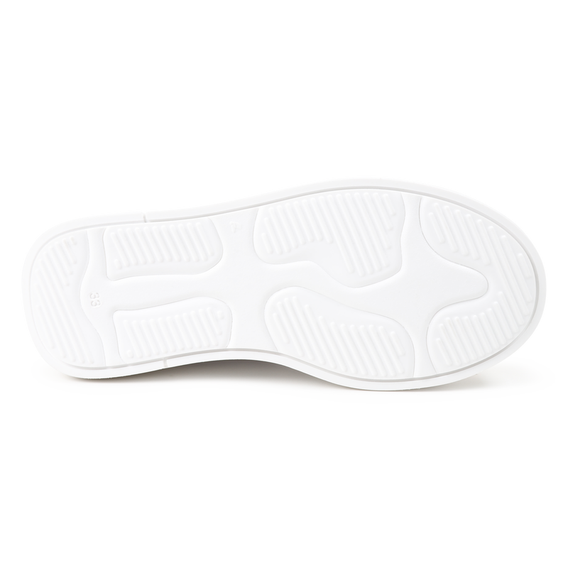 Deportivas de cuero y cordones