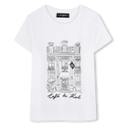 Camiseta con estampado KARL LAGERFELD KIDS 
                    NI&Ntilde;A