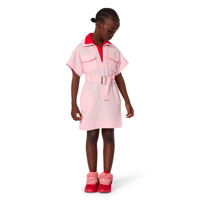 VESTIDO MANGA CORTA LANVIN NI&Ntilde;A