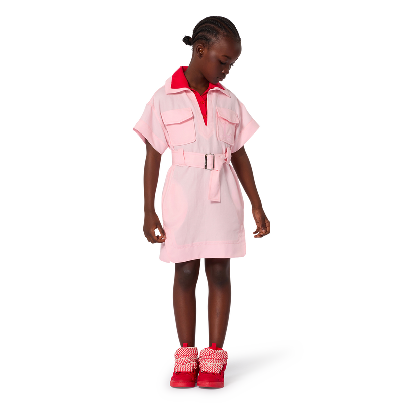 VESTIDO MANGA CORTA LANVIN 
                        NI&Ntilde;A