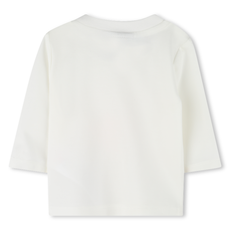 Camiseta con estampado p&eacute;talos BOSS 
                        NI&Ntilde;A