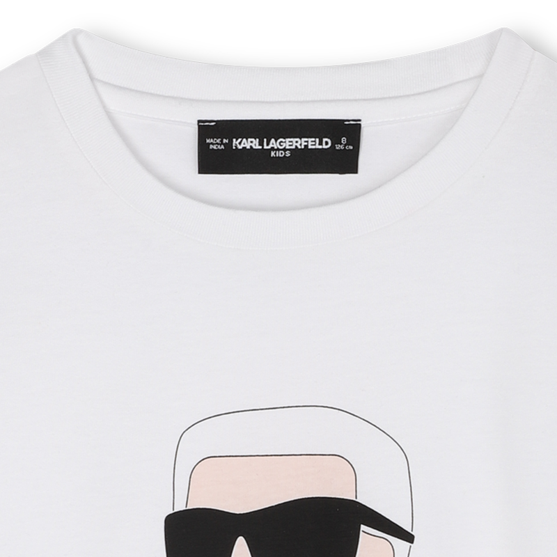 Camiseta de manga larga KARL LAGERFELD KIDS 
                        NI&Ntilde;O