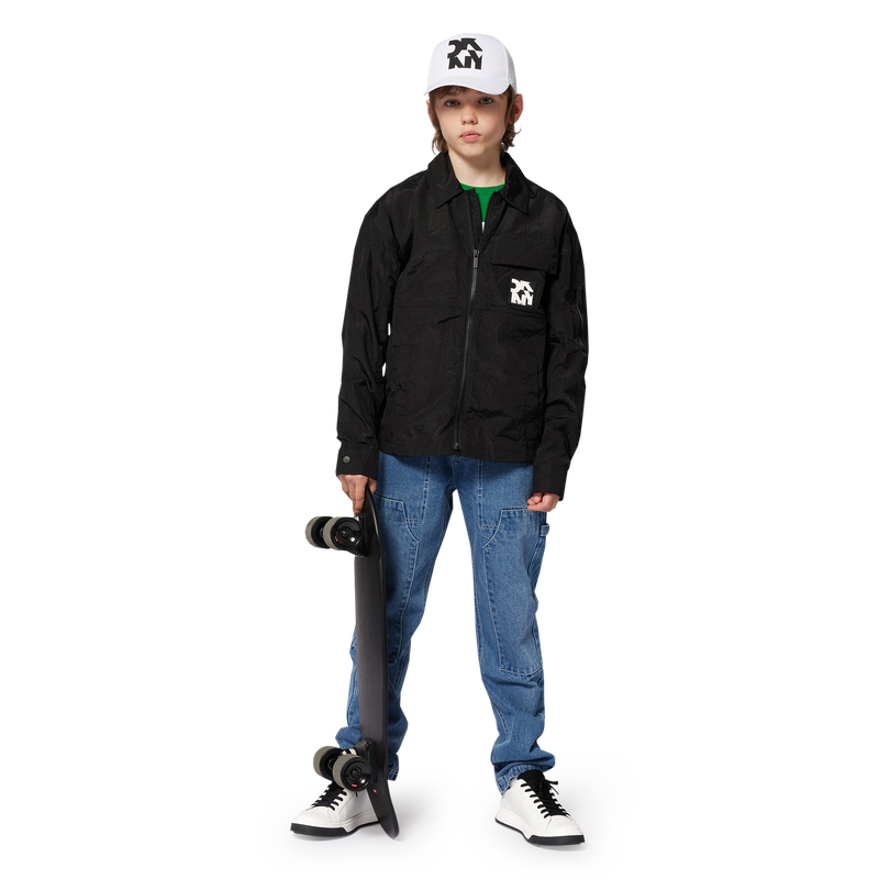 Chaqueta con cremallera DKNY 
                        UNISEXO