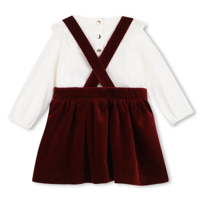 Conjunto de vestido y camiseta CHLOE NI&Ntilde;A