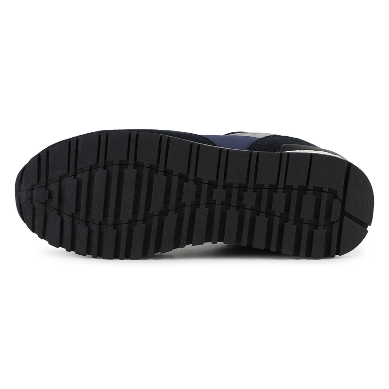 Deportivas cordones con piel BOSS 
                        NI&Ntilde;O