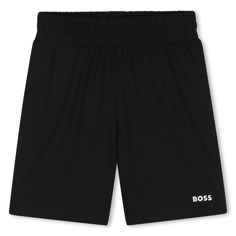 CONJUNTO CAMISETA + PANTAL&Oacute;N CORTO BOSS 
                        NI&Ntilde;O