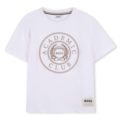 Camiseta de mangas cortas BOSS NI&Ntilde;O