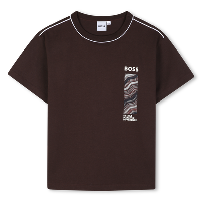 Camiseta de mangas cortas BOSS NI&Ntilde;O