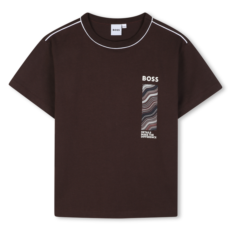 Camiseta de mangas cortas BOSS 
                        NI&Ntilde;O