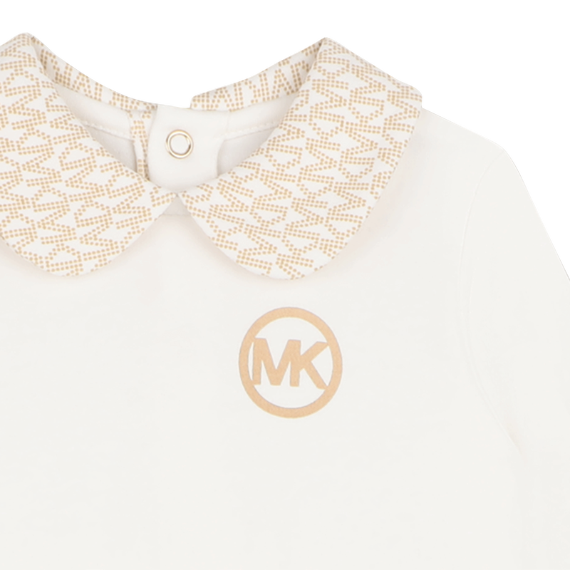 Conjunto de pijama, gorro y babero. MICHAEL KORS 
                        NI&Ntilde;A