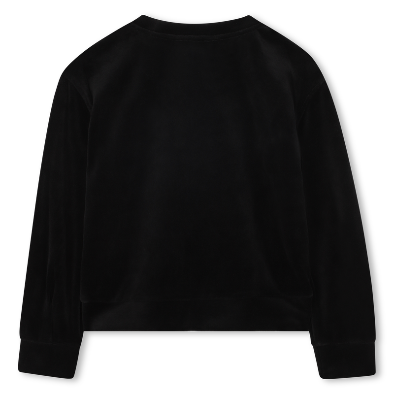 Sudadera de terciopelo SONIA RYKIEL 
                        NI&Ntilde;A