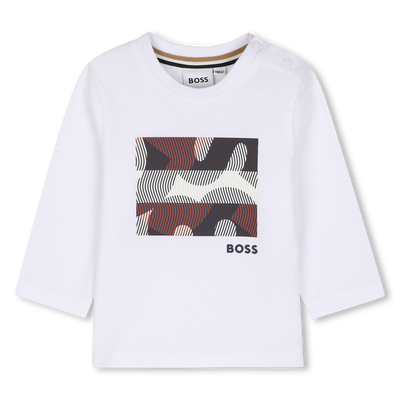 Camiseta de manga larga BOSS NI&Ntilde;O