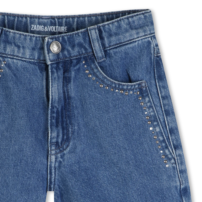 SHORTS DE MEZCLILLA ZADIG & VOLTAIRE 
                        NI&Ntilde;A