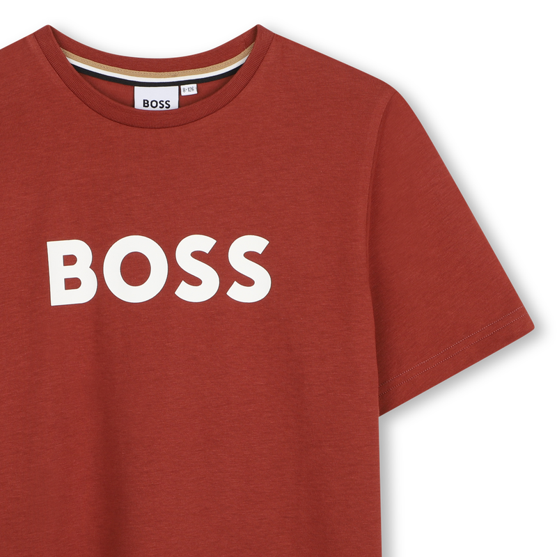 Camiseta de mangas cortas BOSS 
                        NI&Ntilde;O