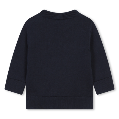 Jersey de algod&oacute;n con logo BOSS NI&Ntilde;O